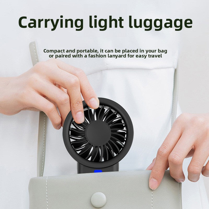 Portable USB Rechargeable Handheld Fan