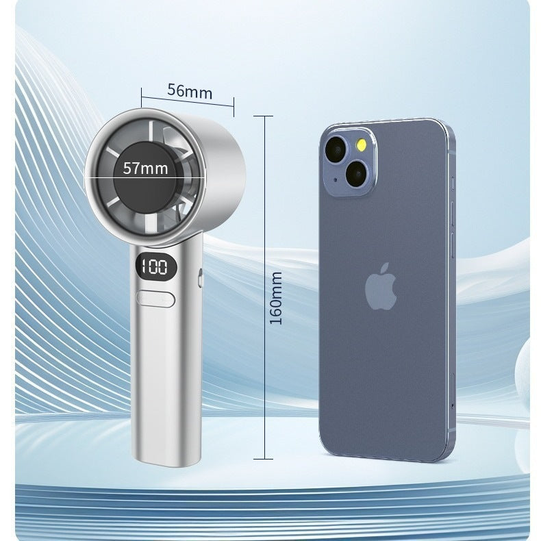 M11 Portable Handheld Fan with High Speed Turbine