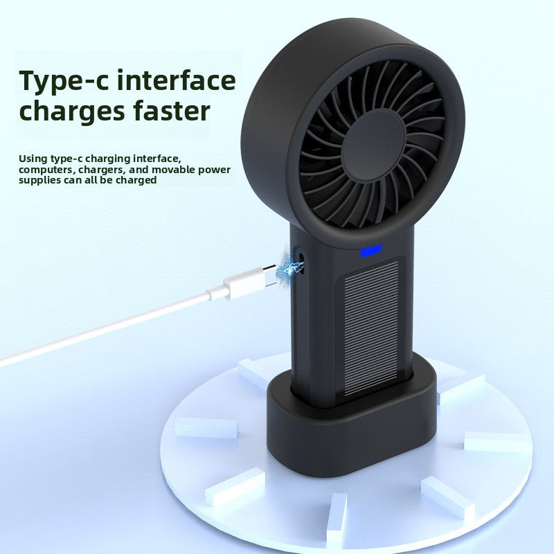 Portable USB Rechargeable Handheld Fan