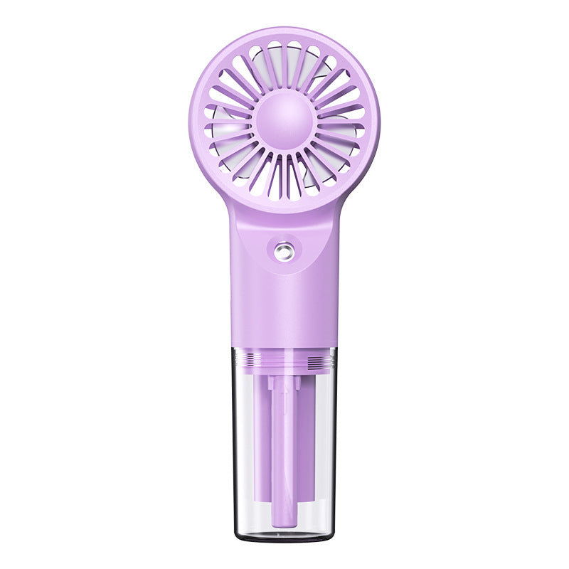Portable Handheld Spray Fan with Mist Function